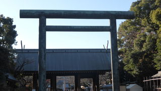 拝殿への入り口