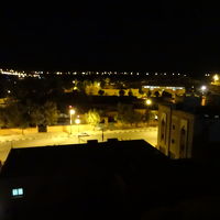 プールサイドからの夜景