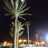 プールサイドからの夜景