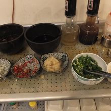 冠順日式しゃぶしゃぶ鍋 タレ、トッピング