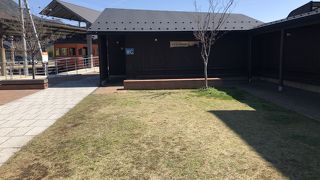 神門通りの休憩広場