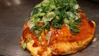 インスタ映えなお好み焼き