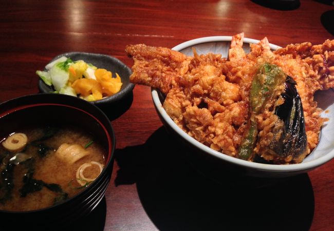美味しい天丼