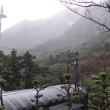 茶芸館から見る風景