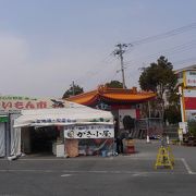 焼き牡蠣や野菜の道の駅