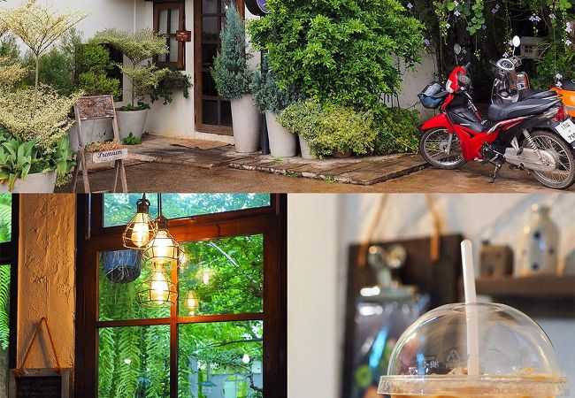 隠れ家風のお洒落なCharlotte Hut Coffee & Tea Bar