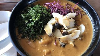 カレーうどんが美味です！