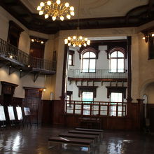 赤レンガ館の内部