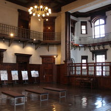 赤レンガ館の内部