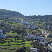 新市街側の眺め