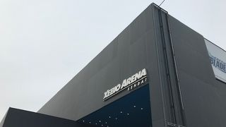 こじんまりとした会場です