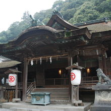 三穂津姫社の外観