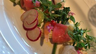 穴場のレストラン