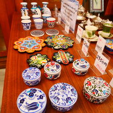 トルコの雑貨も販売されています