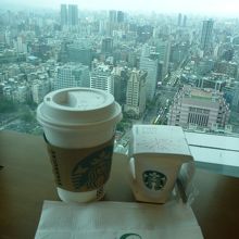 35階からの眺望もなかなか良かったです