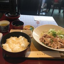 豚しゃぶおろし御膳