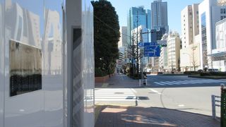 工事フェンスに説明がありました