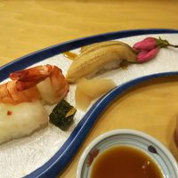 ランチの一部のお寿司