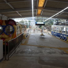 生駒ケーブルカー　鳥居前駅