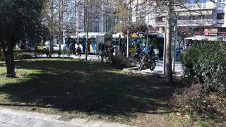 トロリーが多く走っているには驚きです