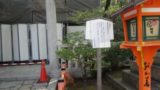 神様は本殿にお引越し中