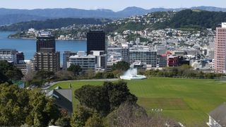 ケーブルカーであがり、眺めが綺麗な植物園