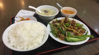 牛肉とピーマンの細切り炒め！