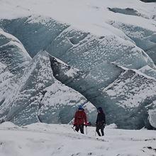 スイスの氷河よりきれいだと思いました