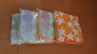 今治タオルがたくさん