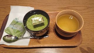 抹茶プリンもおいしい☆