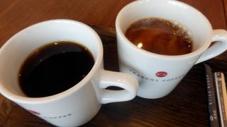 岩国の錦帯橋見学の後ひと休み