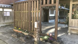 坂越：木戸門跡