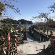 坂越：大避神社、眺望を楽しむ