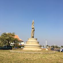 このロータリーを北上する。