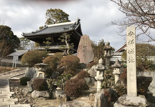 安祥城跡：大乗寺、本丸跡