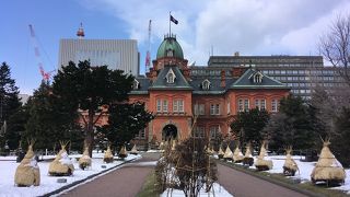 赤レンガが美しい