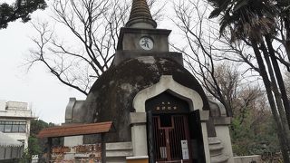 ここだけ雰囲気が変わります