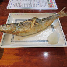 にしん姿焼き(680円+税)