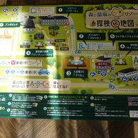 チェックイン時にもらえる地図