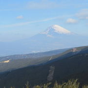富士山が間近に