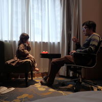 親子でまったり。広い空間でした。