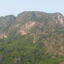 山の崖のどこかに、白いトランクスのお猿、ヴォックがいます。