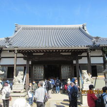 「普門寺」の本堂