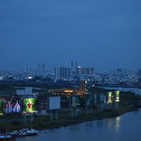 リバービューの夜景