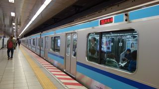 中央線から直通なのが便利