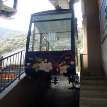 岩国ロープウェイ　山麓駅で撮影