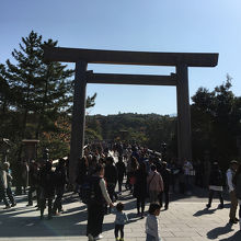 内宮への入り口。