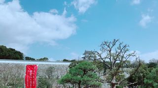 天守閣はないが広い