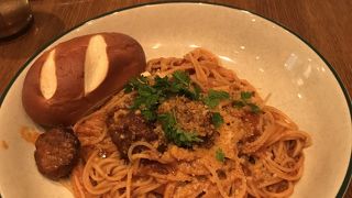 ミートボールパスタ