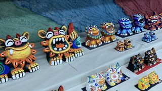 可愛いシーサー！